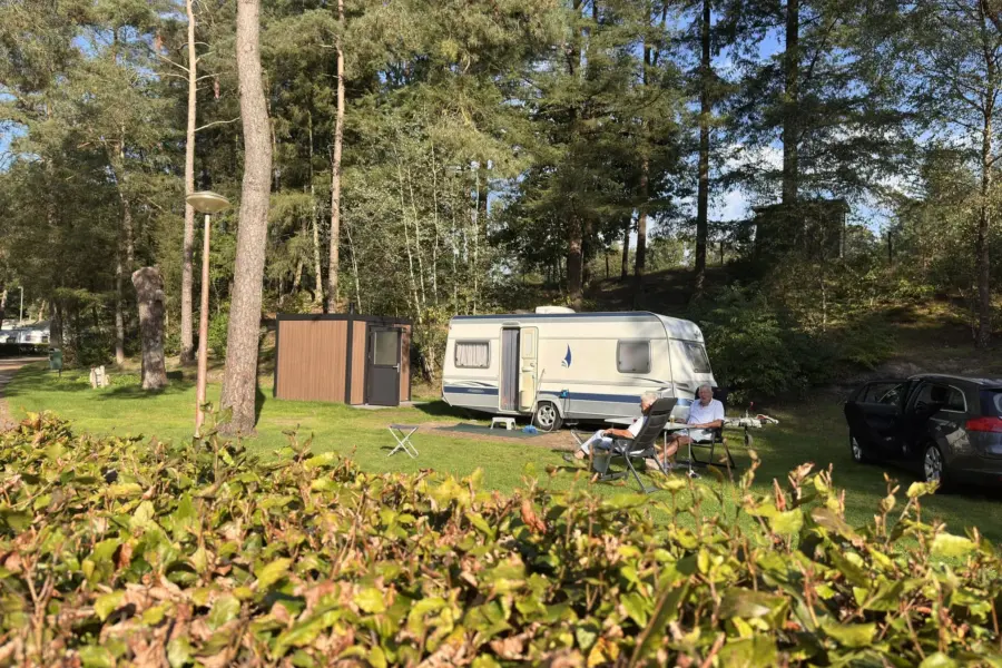 Camping Veluwe met privé sanitair vaatwasser 6