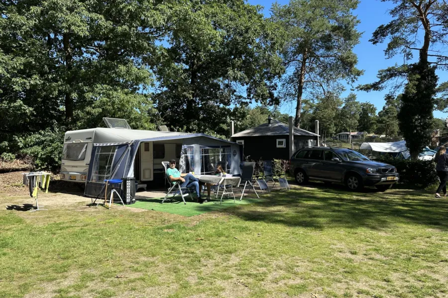 Camping Veluwe kampeerplaats Landhuisje 8