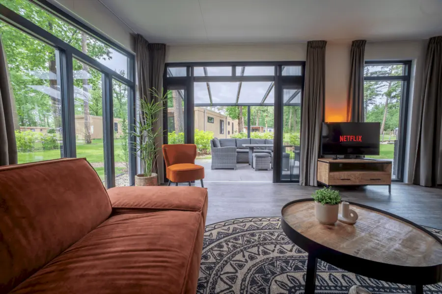 Vakantiepark Veluwe met hond Bos Chalet 4