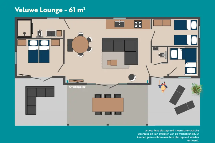 Veluwe Lounge 61m2